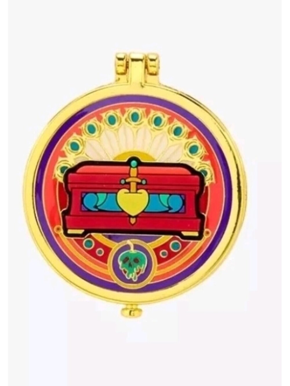 Loungefly Disney Villain Compact Mirror Blind Box Enamel Pin
